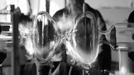 The Fiery Beauty of Forging an Hourglass