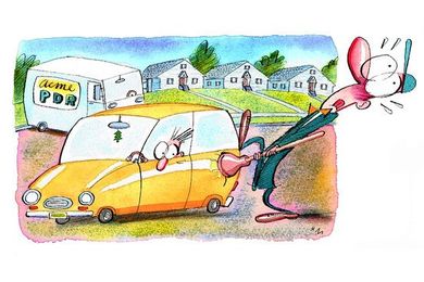 Deconstructing Car Dings in the Driveway