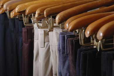 How to Properly Hang Dress Pants