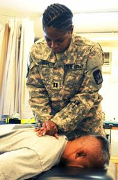 Physical therapy taking away soldiers’ pain