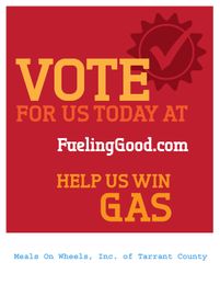 Help us win $5,000 in gas