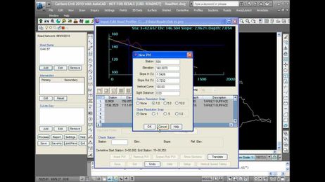 Quick Intro to Carlson's Easy-to-Use RoadNETwork in Carlson Civil