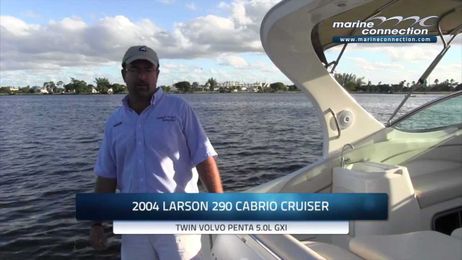 2004 Larson 290 Cabrio Cruiser by Marine Connection Boat Sales, WE EXPORT!