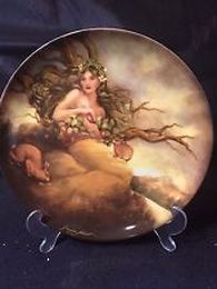 Four Ancient Elements Lambert Collectors Plates
