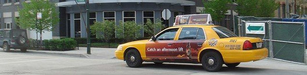 Advertising on the top of a cab?