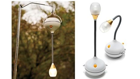 Gravity Tells This Versatile Lamp When To Automatically Adjust Its Glow