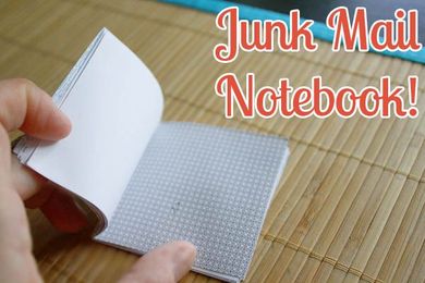How to Make a Notepad out of Junk Mail
