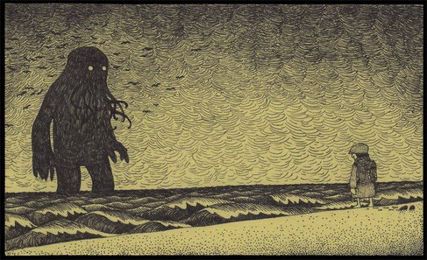 What if Edward Gorey illustrated Lovecraft?