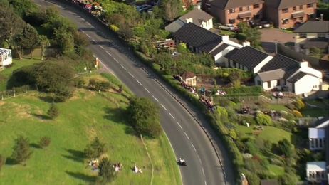 How to out run a helicopter on a GSXR 1000 Superbike by Guy Martin
