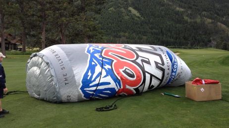 Rasing the Coors Light Can!