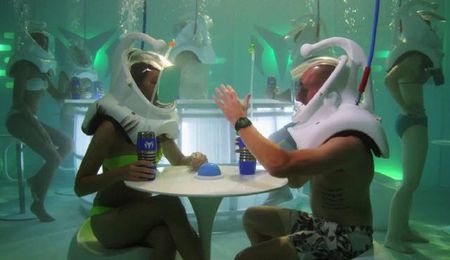 Underwater Bar (Like, You Have To Wear A Diving Helmet)
