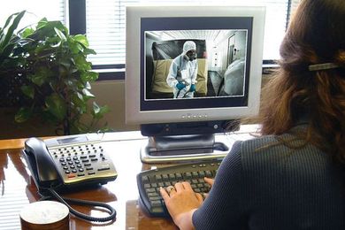 Install Cameras for Watching Repairs