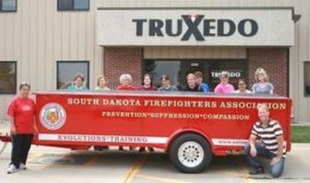 Local Firm Lends Hand With Fire-Training Trailer