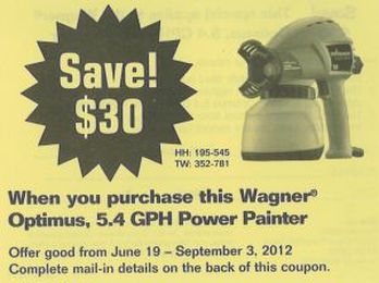 Paint Fast.  Paint Smart.  Wagner® Optimus, 5.4 GPH Power Painter