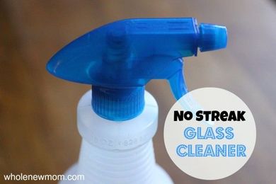 No-Streak DIY Window Cleaner