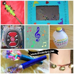 Easy to Make Musical Instruments for Kids: KinderArt