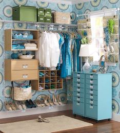 Smart Storage for a Walk-In Closet