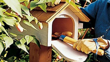 Turn a Mailbox Into an Unobtrusive Backyard Toolbox.