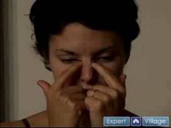 How to do a Therapeutic Self Massage : Sinus Relief Through Self Massage