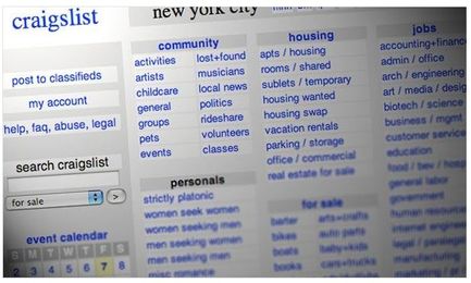 15 Ways you Can be Scammed via Craigslist