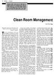 A 25-Year Retrospective on Cleanroom Management