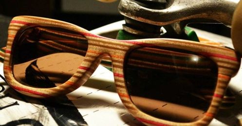 Eqo Optics Recycles Unwanted Skateboards Into Off-the-Hook Sunglasses