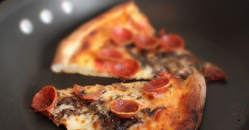 How to Reheat Soggy Leftover Pizza