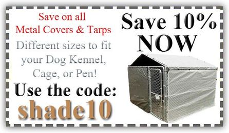 Dog Kennel Covers & Tarps