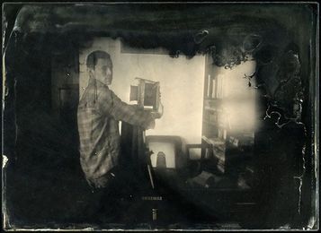 Mind-Bending Reflection Portraits Shot Using a Wet Plate Camera