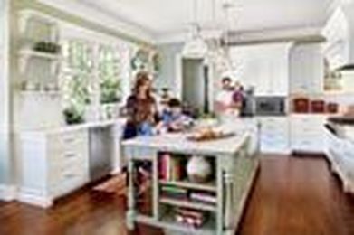 A Kitchen Designed With the Kids in Mind