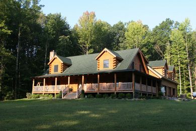 Real Log Home Construction