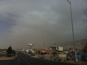 My Trek To The Studios In The Haboob! [PHOTOS]