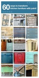 Painted Kitchen Furniture Idea Box by Marty's Musings