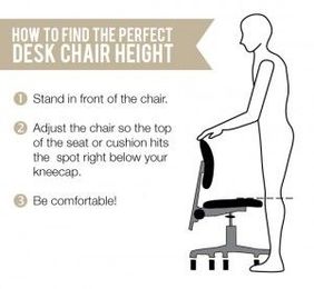 How To Find The Perfect Height For An Office Chair