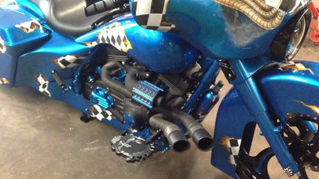 Curly's Custom Cycles Nitro Bagger