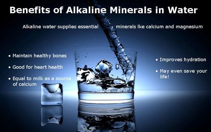 How Alkaline Minerals in Water Benefit Health