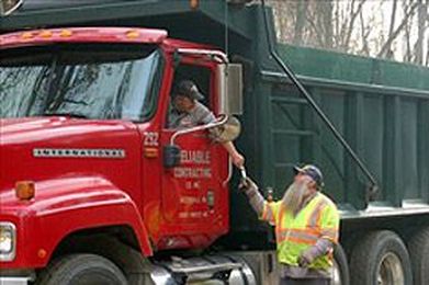 Dump Truck Drivers, Equipment Operators, Construction Laborers, Pipelayers