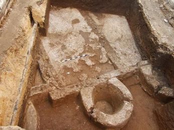 Fruits of their labor? Archaeologists believe ancient wine press found 