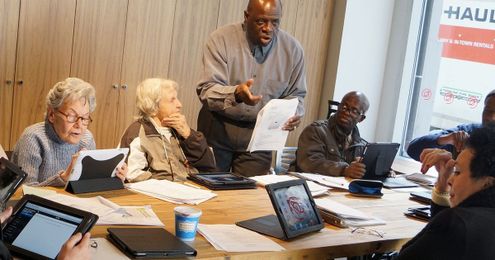 Center helps seniors catch up to digital world