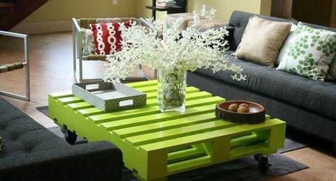 Recycled Wood Pallet: Decoration and Functionality