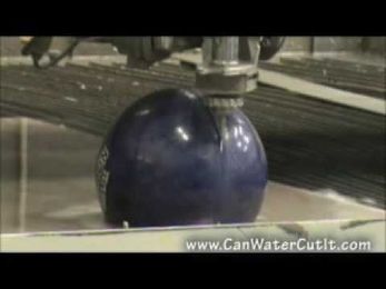 Can Water Cut It? Bowling Ball!