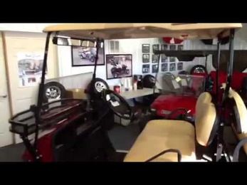 GO. Hunting golf cart