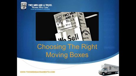 How To Choose Moving Boxes