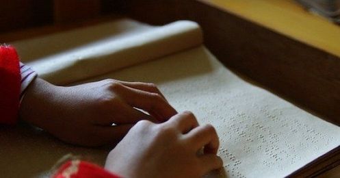 Children of Blind Mothers Learn New Modes of Communication