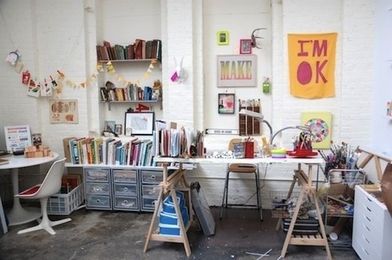 40 Inspiring Workspaces Of The Famously Creative