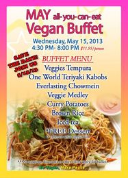 Can Eat Vegan Buffet — May 15!
