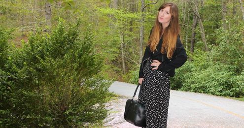 Polka Dots and Draping