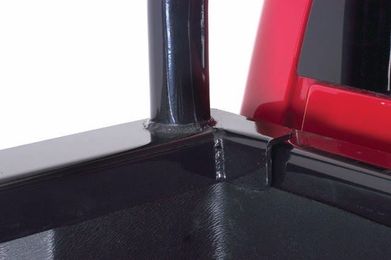Angled Protection For Top Rail of Your Truck