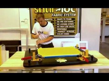 Stretch a Newman Roller Frame in 2 Minutes!