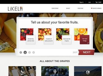Online Tool for Picking Wines